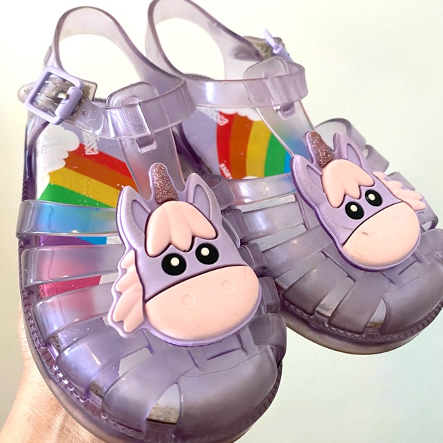 Preloved Sepatu Mini Melissa Unicorn Original