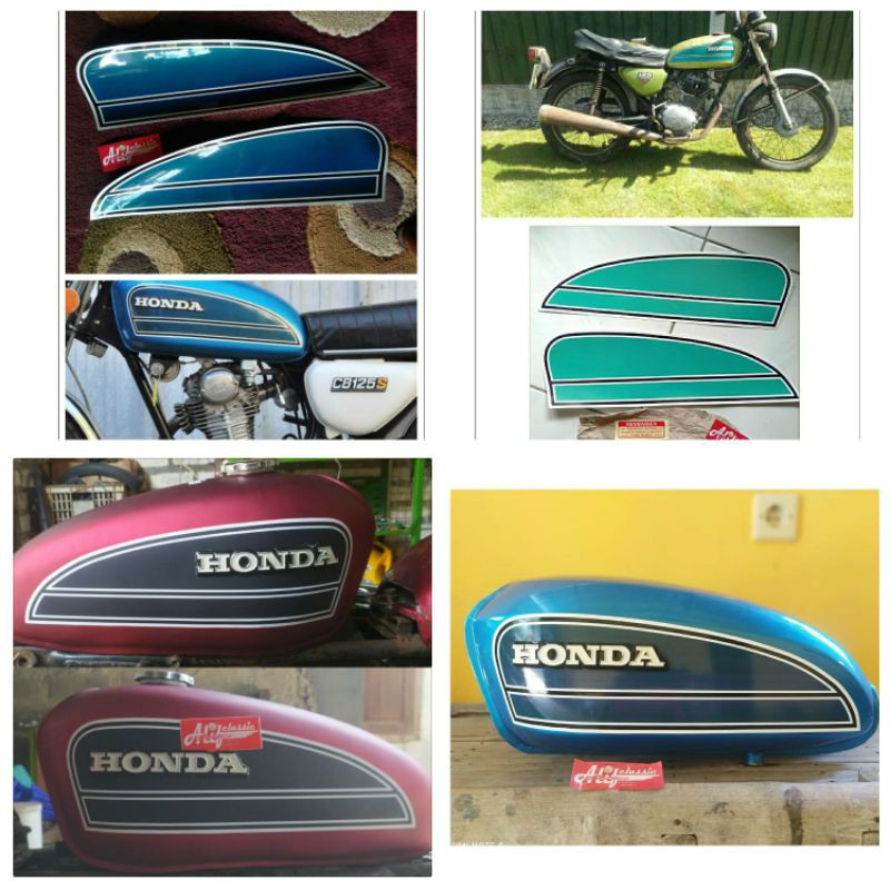 Jual Striping Honda Cb125 Stiker Honda Cb125 Stiker Cb 125 DETAIL ...