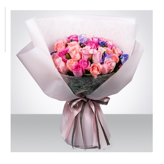 Flower Wrapping Matte Paper Transparent Cellophane Kertas Bungkus Bunga Hand Bouquet Korean KB30