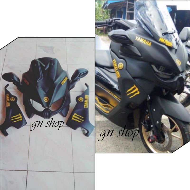 topeng predator dan cover sein nmax new