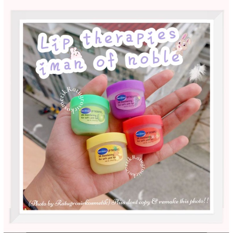 ECER!!!LIP BALM FRUIT LIP THERAPIES IMAN OF NOBLE NO.LB-02