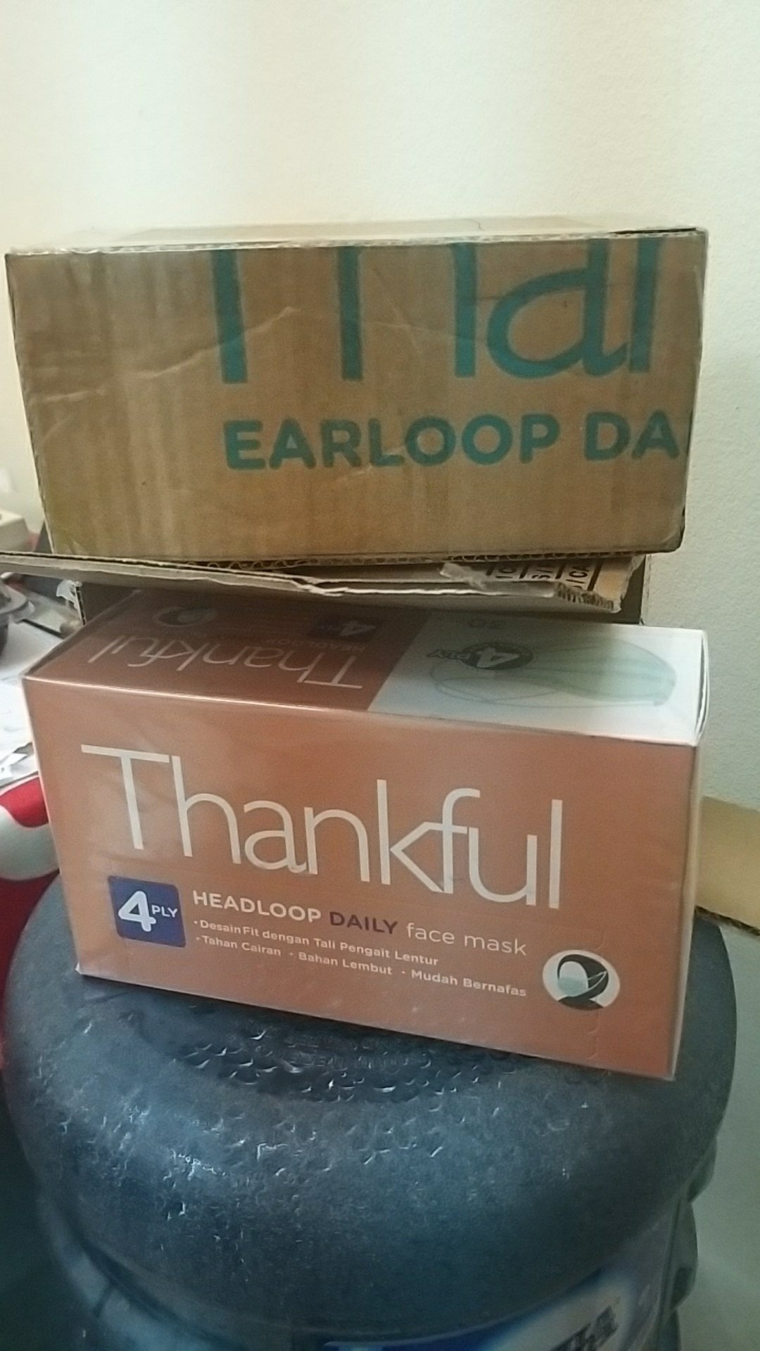 Thankful daily mask headloop / masker thankful headloop