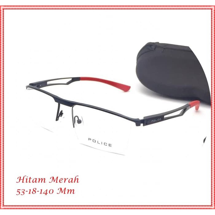FRAME KACAMATA PRIA WANITA BACA TRENDY TERLARIS FRAME FASHION POLICE Y-55 SUPER