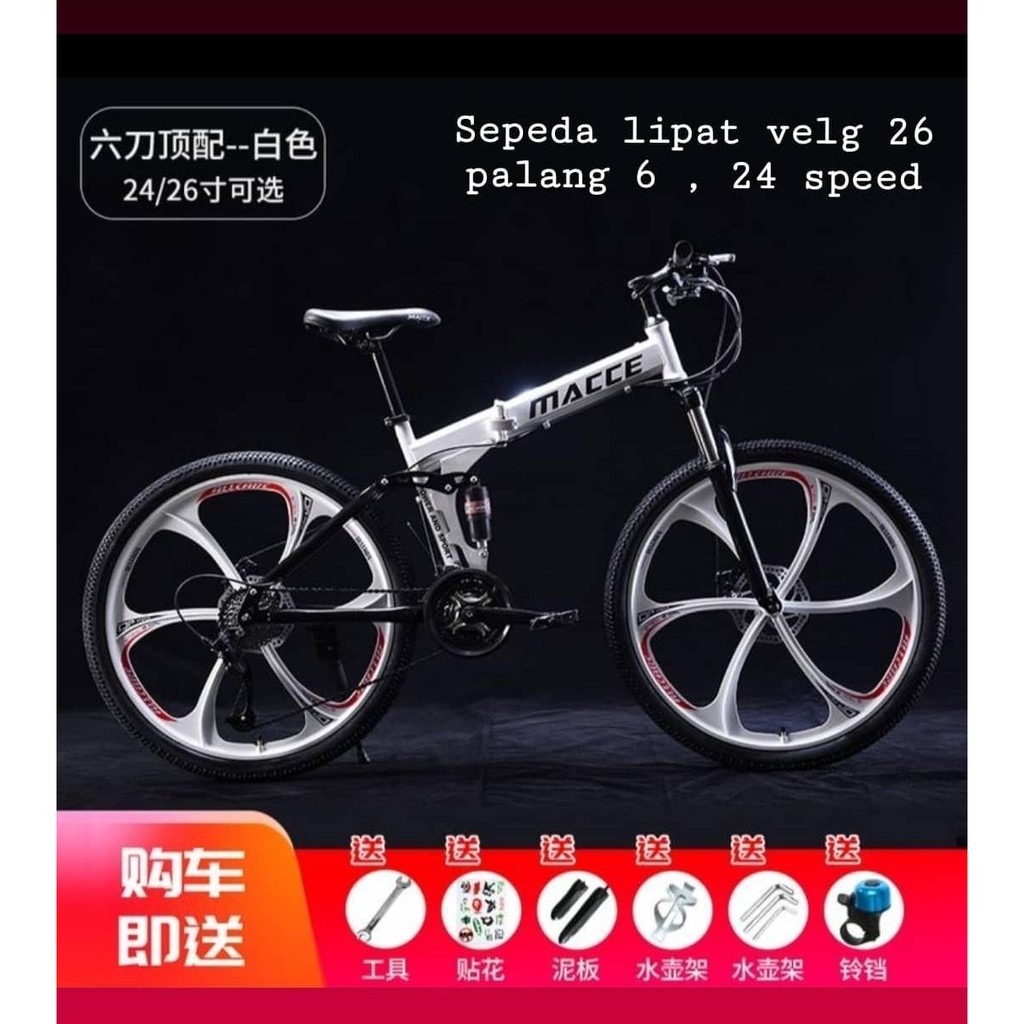 Ready stock ! Sepeda Lipat mountain Bike import Quality