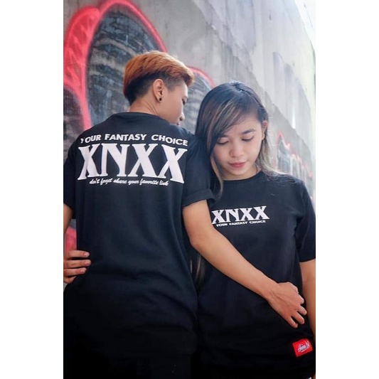 Kaos xnxx your fantasy choice terbaru/bahan katun tebal premium  bisa cod