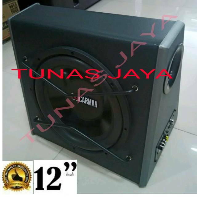 SUBWOOFER AKTIF MOBIL CARMAN CM 1211