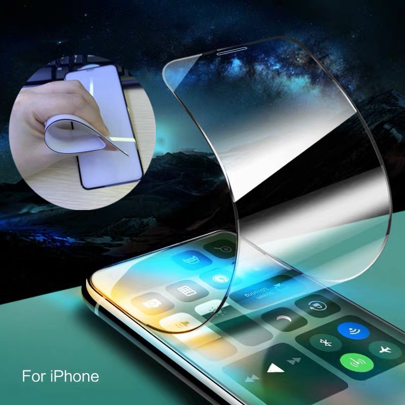 iphone ceramic tempered film, soft tempered glass iPhone protective film