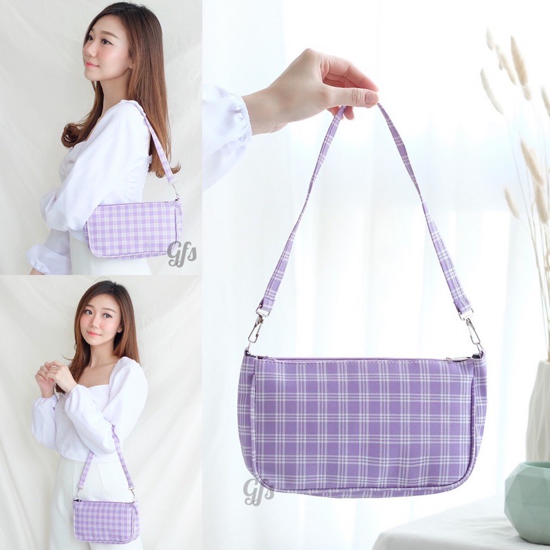GFS HILSA PLAID BAG