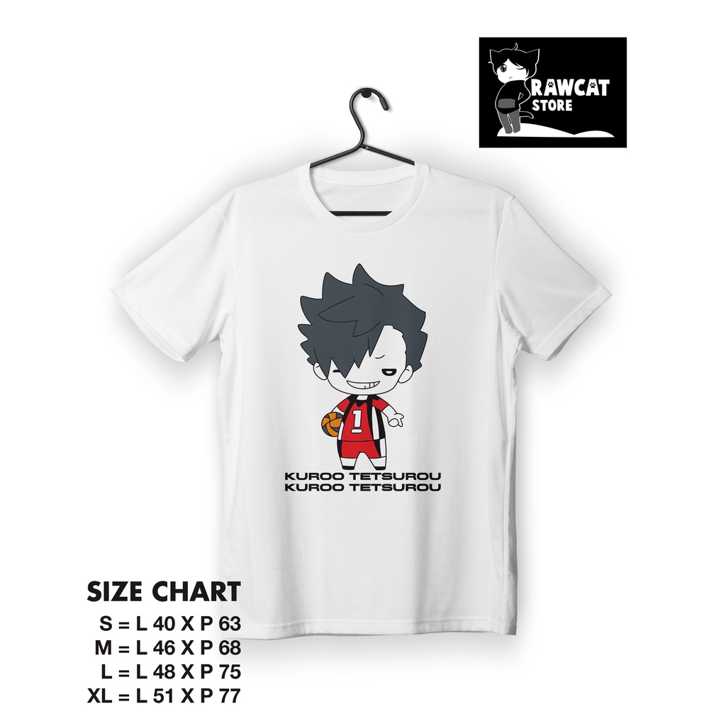Kaos Anime Haikyuu Kuroo Tetsurou