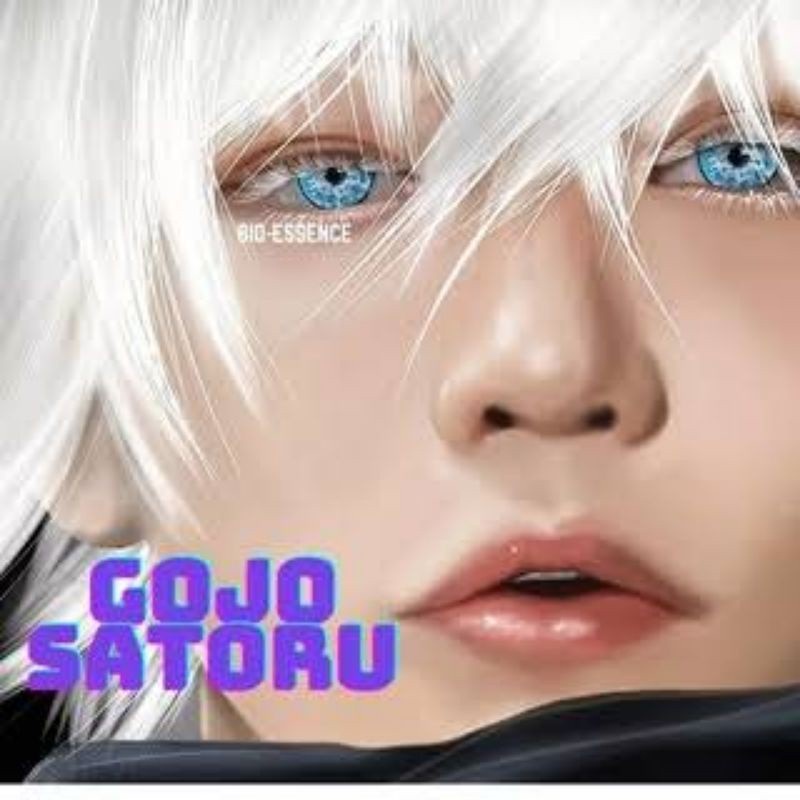 Softlens Cosplay Gojo Satoru warna biru cerah dan Himeko warna Orange / Oren / emas 14.5mm normal