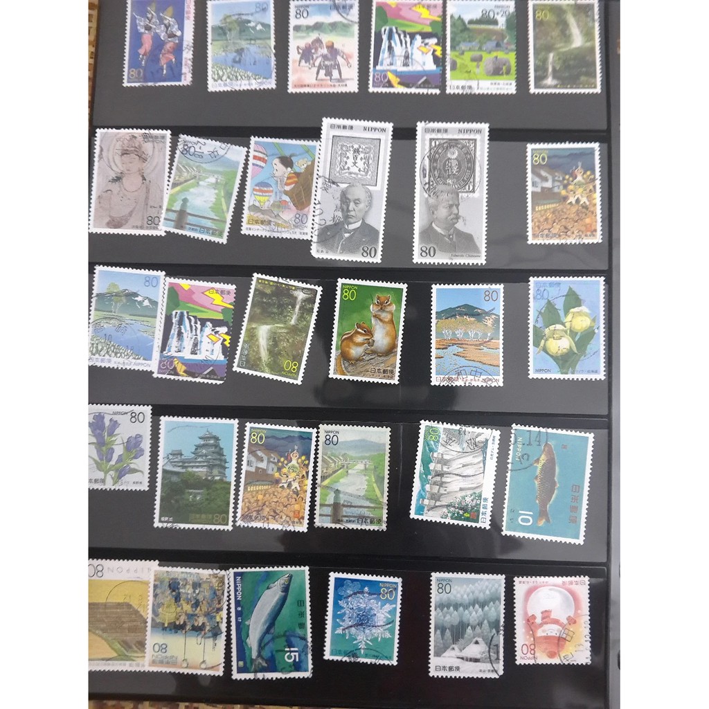 

IMPORT 50 PCS/Lot No Repeat Japan Postage Stamps Brand With PostMark Stamp All Used, Collection