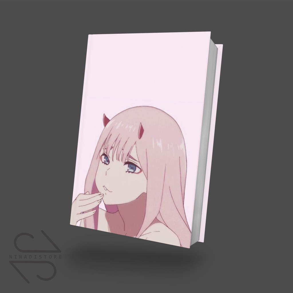 

Pocket Book/Notebook Buku Tulis Catatan Darling In The Franxx DITF03 Note Agenda Planner, Journal, Diary, Gift / Premium Hardcover A6 isi polos dan garis