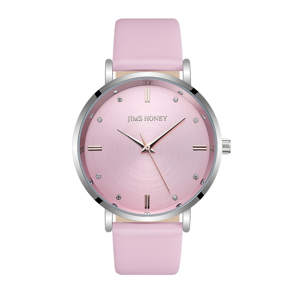 Ready stock !! Jam  8123 Jimshoney/ jam tangan wanita original/ jam tangan fashion/ fashion wanita-L 03 pink