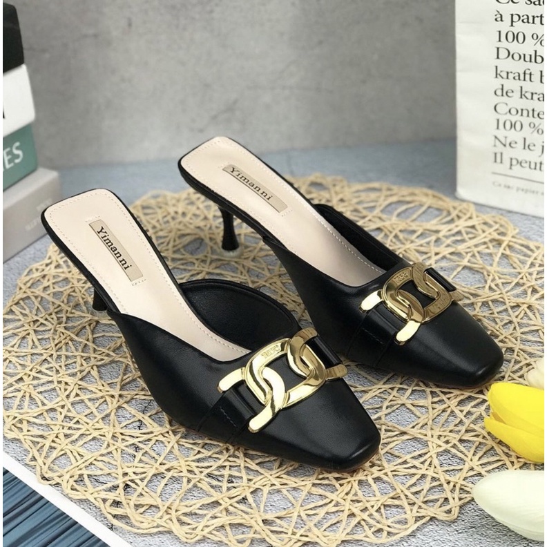 Heelsslop 20228 sendal wanita import realpict