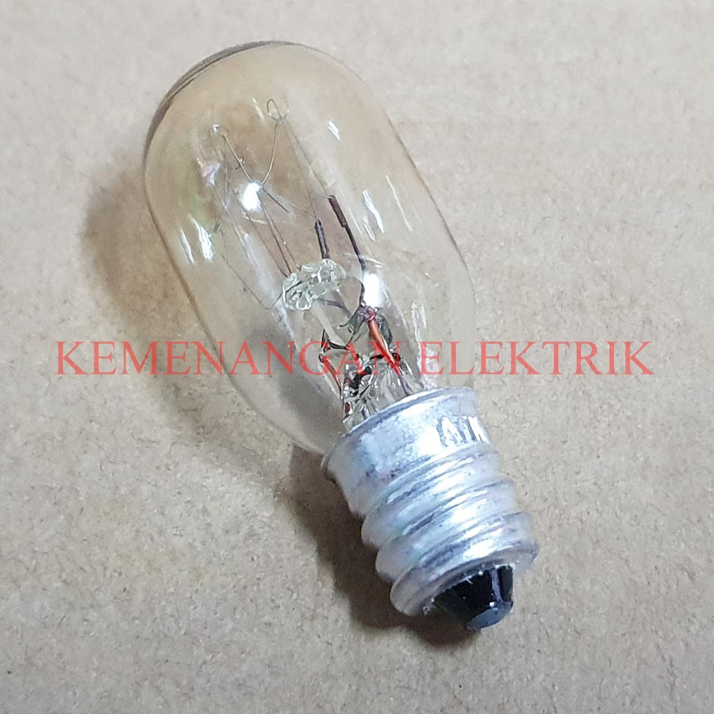 LAMPU KULKAS E12 15W 220V CLEAR / BOHLAM KULKAS 15 WATT 15 W 15WATT