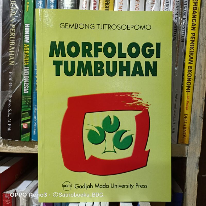 Buku Morfologi Tumbuhan Gembong Tjitrosoepomo Shopee Indonesia