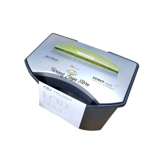 

Jual Mesin Penghancur Kertas Gemet 1000S Paper Shredder Gemet 1000 S Limited