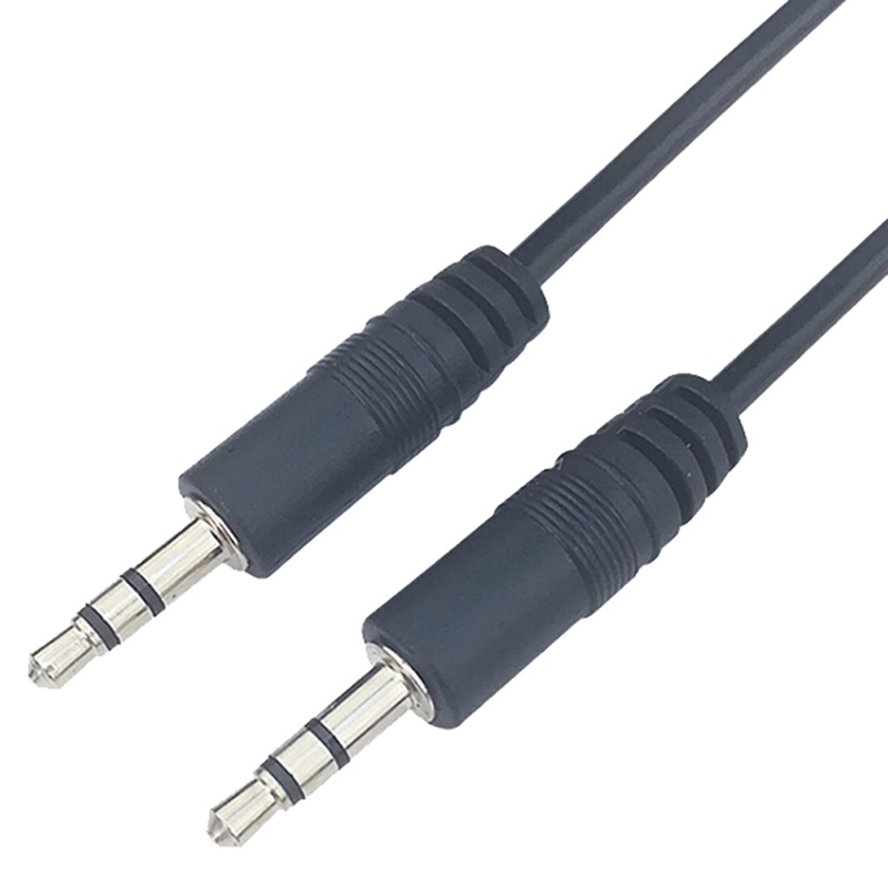 {LUCKID}1Pc 3.5mm Jack male to male car aux auxiliary cord stereo audio cable 0.5m