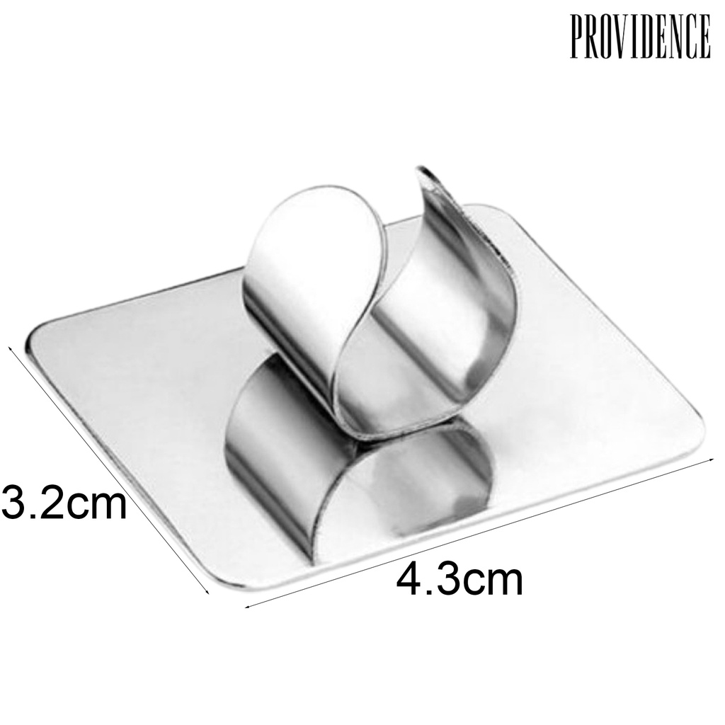 Providence Makeup Palette Smooth Surface Easy to Use Stainless Steel Wide Application Easy to Clean Finger Palette for Women