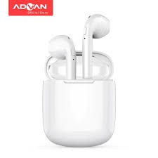 Advan Start Go TWS 2 Earbuds Earphone Wireless Bluetooth Garansi Resmi