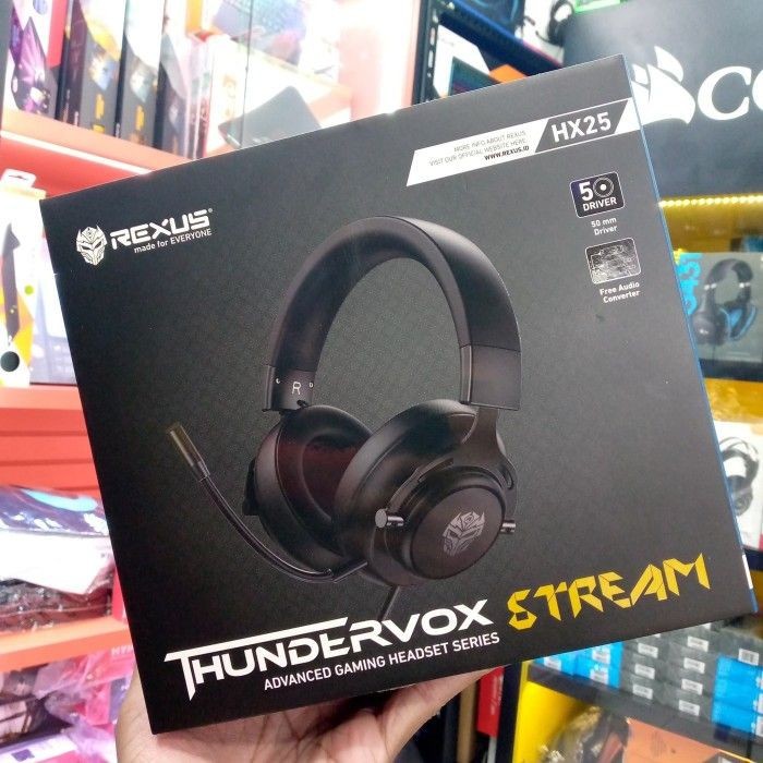 Rexus Gaming Headset Thundervox Stream HX25 HX 25 HX-25
