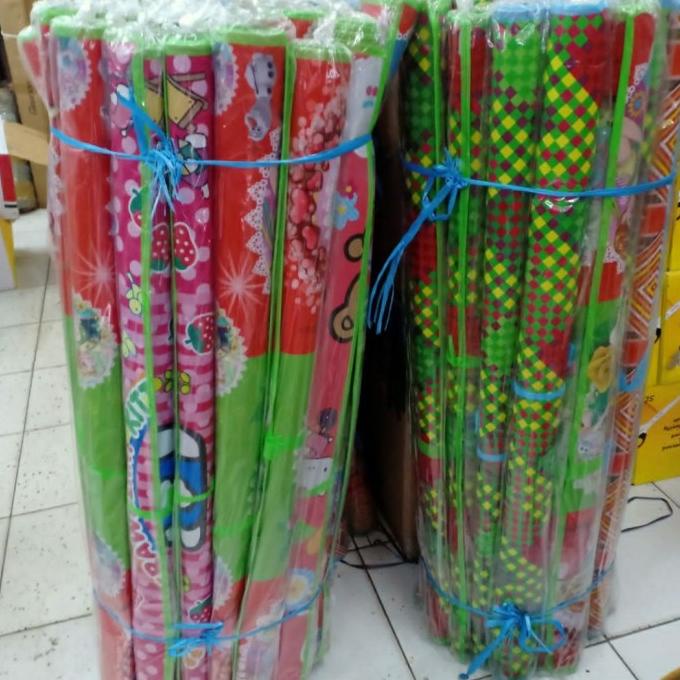 ] Karpet Lantai Spon Tikar Spons Busa Tebal Motif