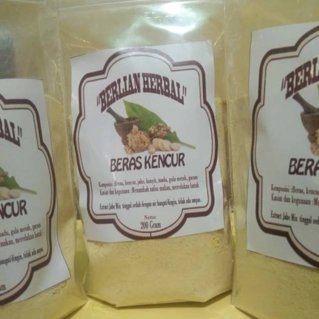 

Jamu bubuk Beras Kencur / Jamu bubuk Jahe /Jamu Tradisional/ Jamu Bubuk Nusantara