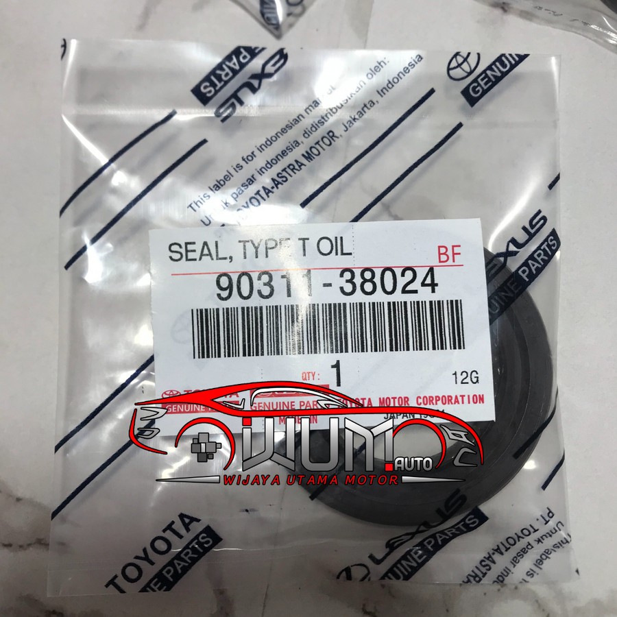 OIL SEAL TIMING COVER SIL AS KRUK DEPAN KIJANG 5K 7K EFI 1.8 CC