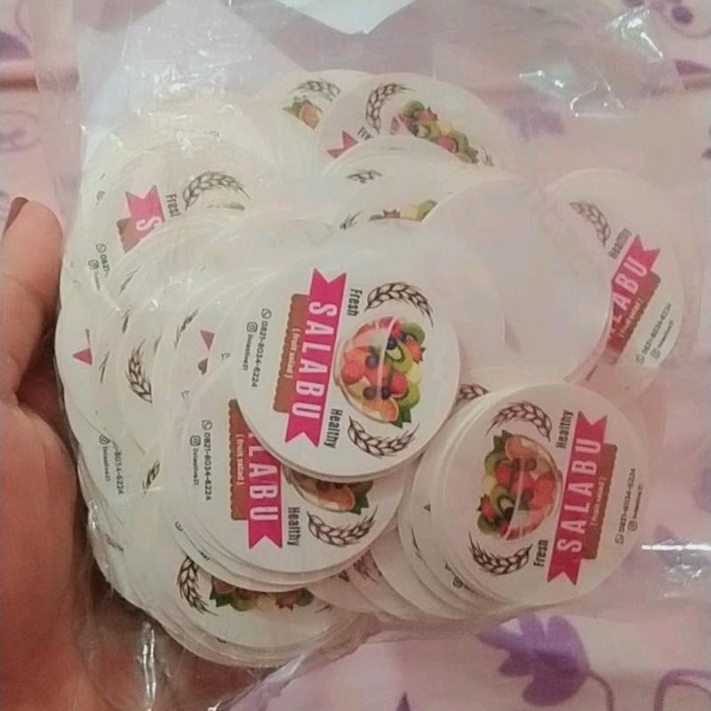 

CUSTOM LABEL STIKER PER LEMBAR A4