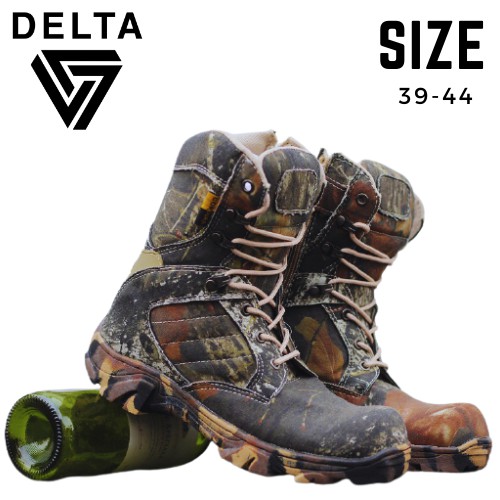 BISA [COD] Sepatu Gunung Pria Muncak PDL PDH Murah DLT Camo Tinggi Hiking Bikers Keren Terlaris