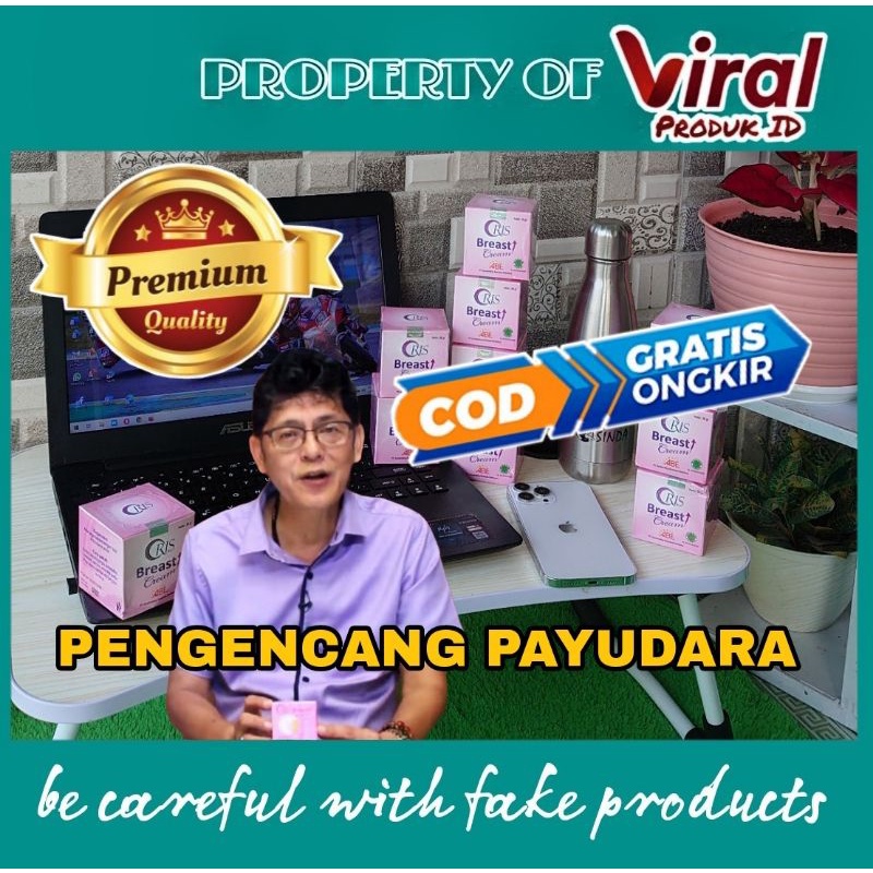 Pengencang payudara viral oris breast cream dr boyke