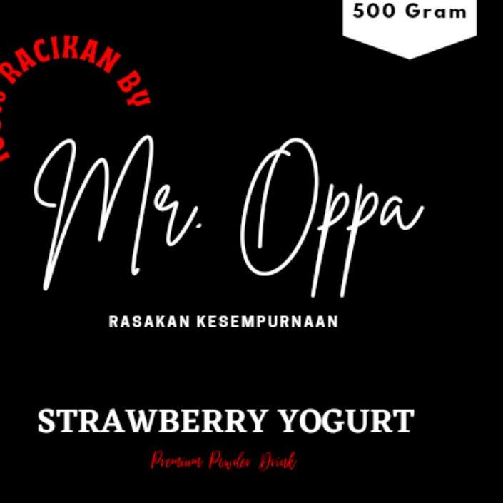 

HOT ITEM 9537 Powder Minuman Strawberry Yoghurt / Premium Powder Drink Mr. Oppa ㅱ