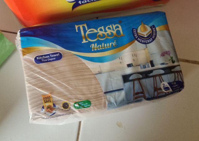 Tisue Dapur Tessa Nature 2 Ply 150 Sheet