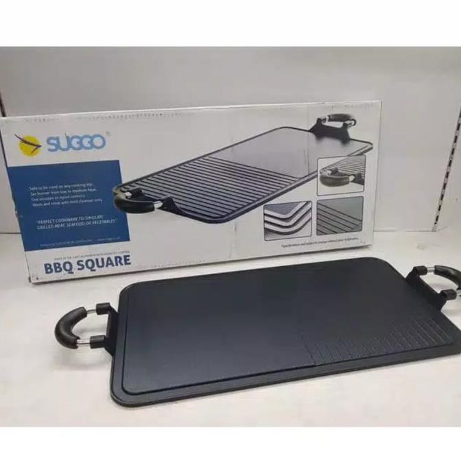SUGGO : BBQ SQUARE MULTI GRILL PAN / ALAT PANGGANGAN BBQ