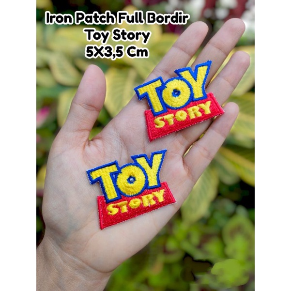 ( Tinggal Setrika ) Iron Patch Full Bordir Bordir Toy Story Patch Iron Bordir Tempel Emblem Bordir C