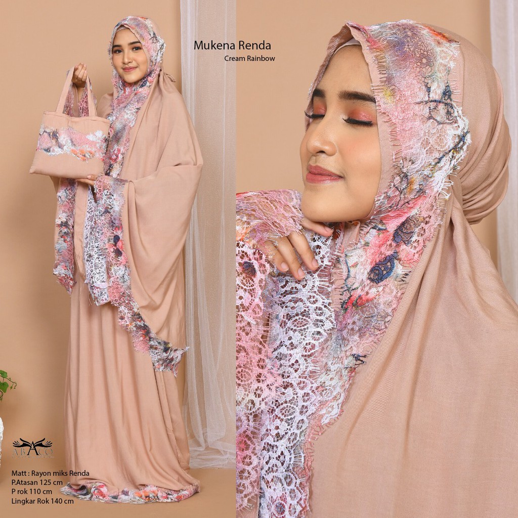 Mukena Bali Jumbo renda Aulia