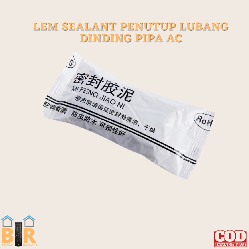 Lem Sealent Penutup Lubang AC - Semen Lem Perbaikan Lubang Dinding Ac Rumah Tangga