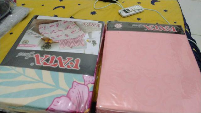 Sprei Fata Flamingo Pink Ukuran King 180x200 / Queen 160x200