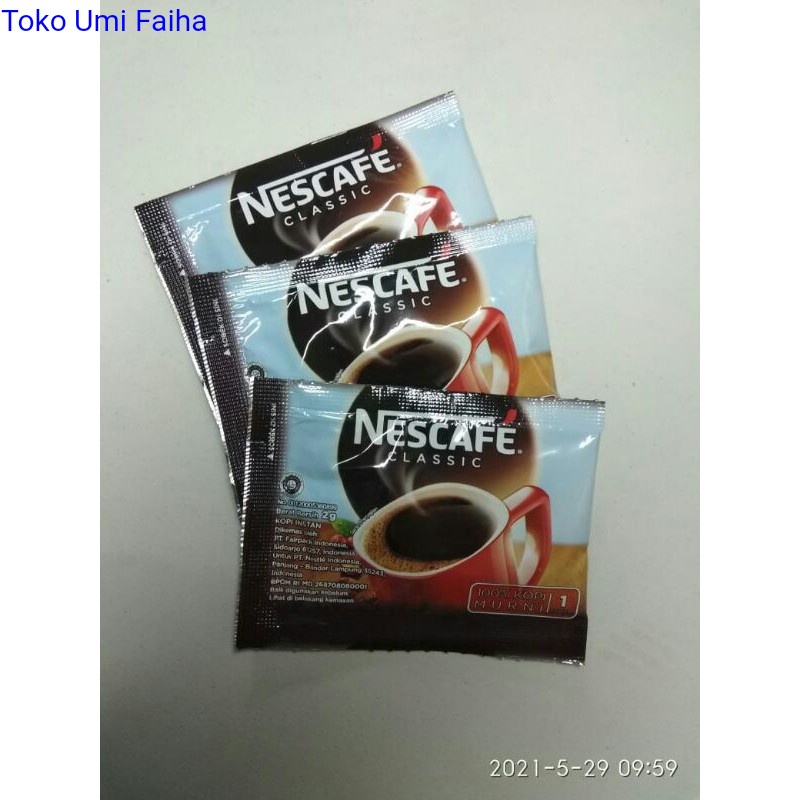 

Kopi Nescafe | Kopi Robusta | Kopi Sachet Tanpa Gula 2 gram