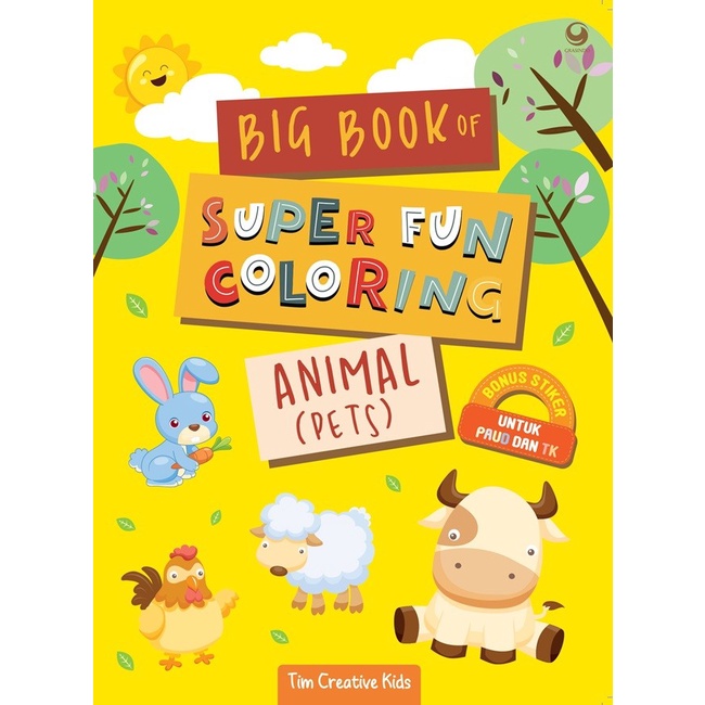 

NEW PRODUCT BIG BOOK OF SUPER FUN COLORING : ANIMAL BR231