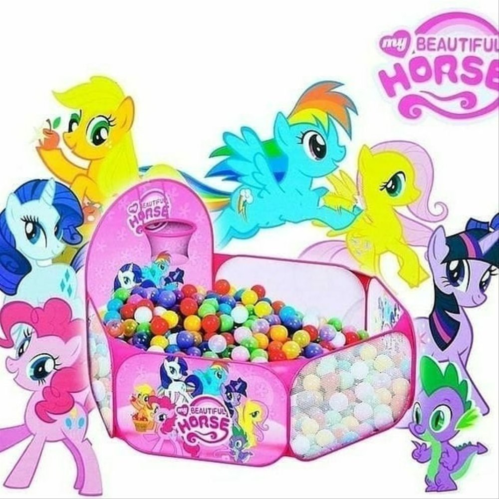 tenda anak murah mainan tenda murah jual tenda anak murah mainan mandi bola anak-KERANJANG Littlepony
