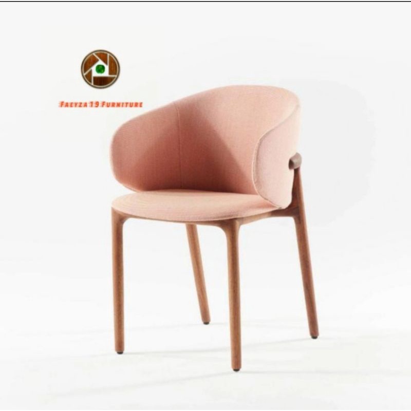 Kursi makan jok kain kimi