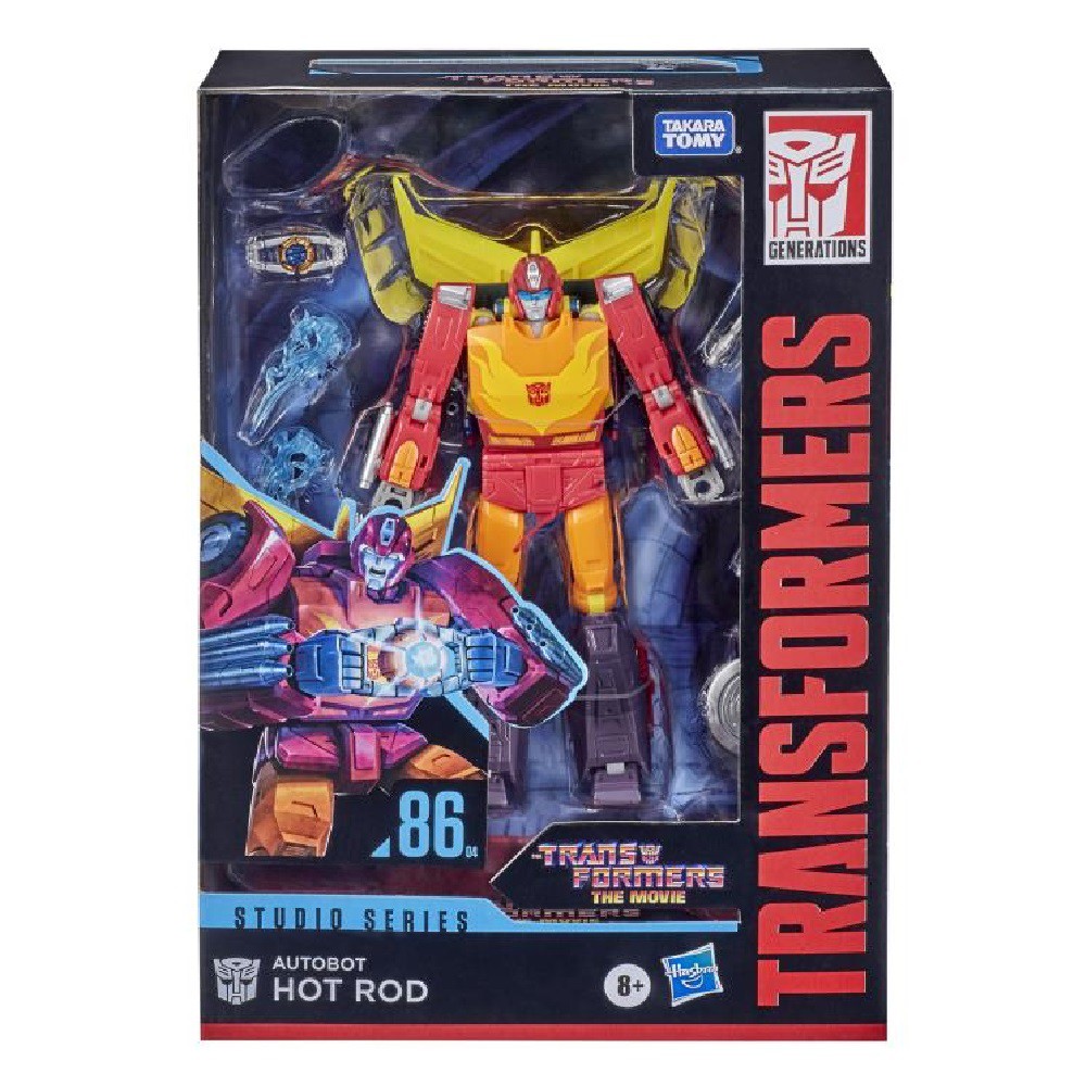 TRANSFORMERS Studio Series 86 The Movie Autobot HotRod Hot Rod Figure