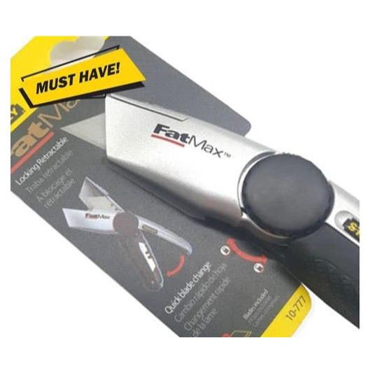 

Fatmax Locking Retractable Utility Knife; Pisau Cutter; 10-777 Termurah