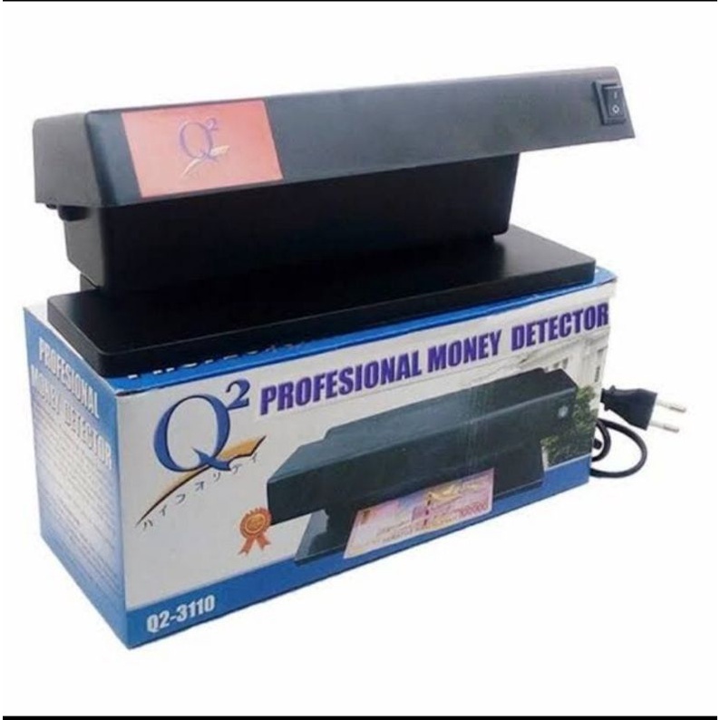 ALAT PENDETEKSI DETEKSI TES UANG PALSU / MONEY DETECTOR Q2 3110