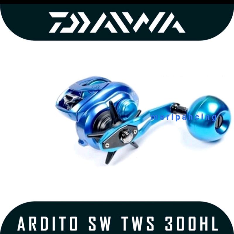 Reel Daiwa Ardito SW TWS 300HL | Saltwater | Baitjigging reel | Handle Kiri