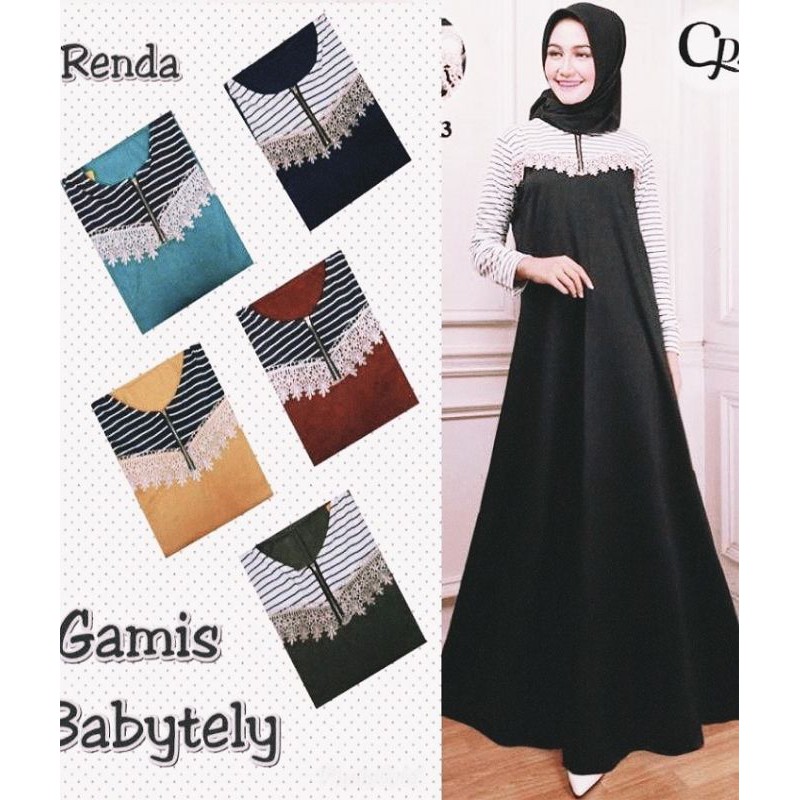 GAMIS KAOS BABYTERRY|GAMIS SALUR KOMBINASI RENDA SLETING|GAMIS GARIS LIRIS|GAMIS BRUKAT|GAMIS BUSUI
