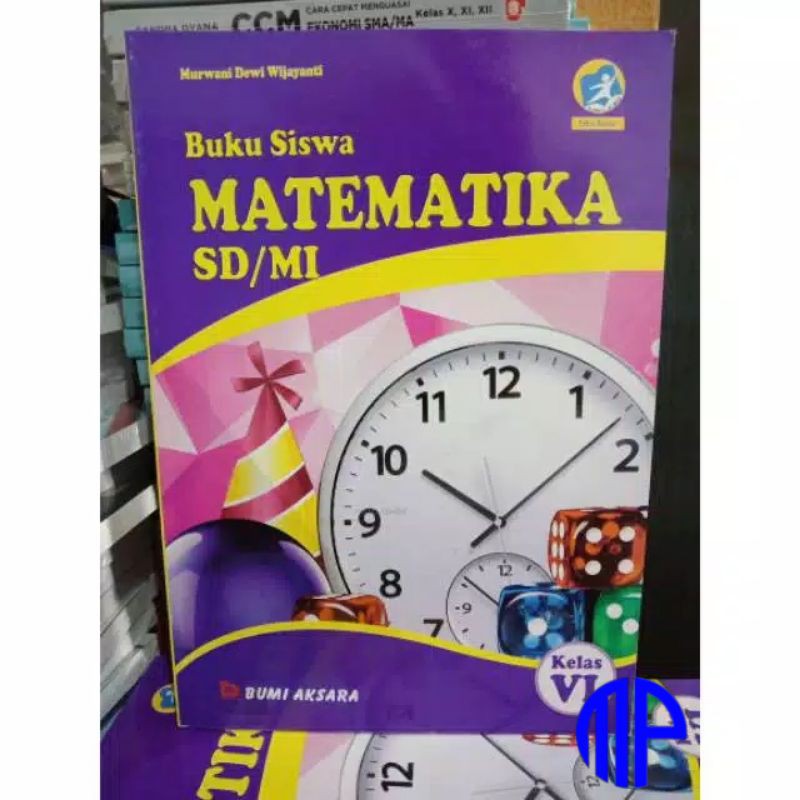 Buku Siswa Matematika Sd Kelas Vi K13 Rev Shopee Indonesia