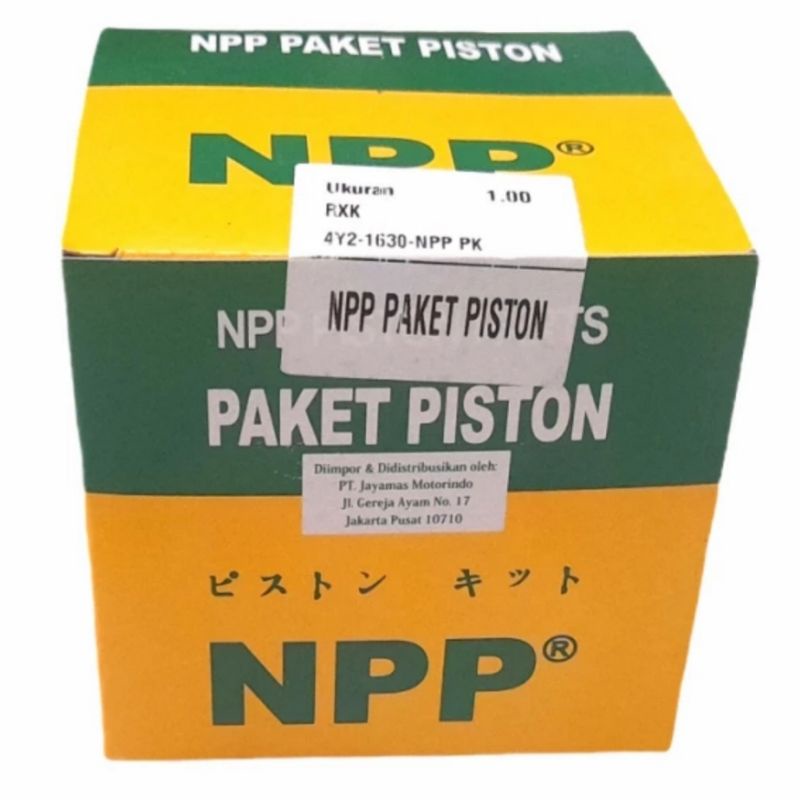 Piston kit RXK RX KING os ukuran 1,00 100 NPP paket piston untuk RX king
