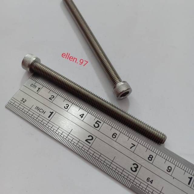 Baut L 6x80 Anti Karat Stainless Steel Baut 10 8cm